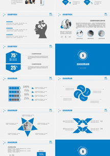 《藍色商務活動策劃方案 從策略到執行的45頁PPT深度解析》