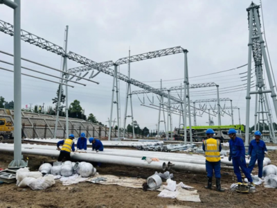 電亮千億光伏路 樂山南500千伏輸變電工程建設(shè)護(hù)航“中國綠色硅谷”
